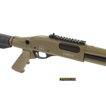 Secutor Velites Ferrum S VI Tan Fucile a pompa a Molla Full metal SAV0033