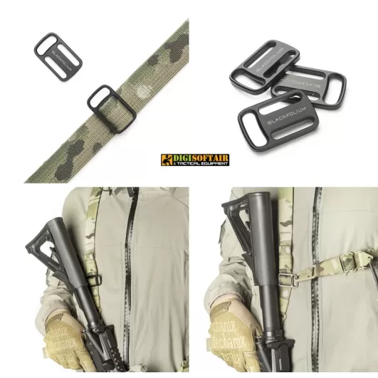 Black Folium Tri Ring 1 Black