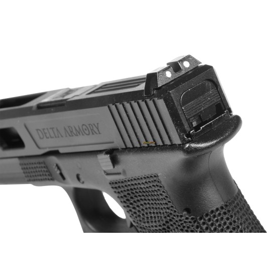 Gas Blowback Pistol Delta Armory P17 mod P02 Black