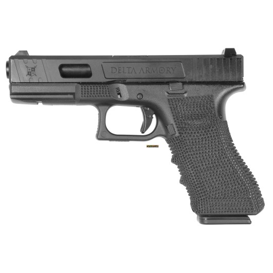 Gas Blowback Pistol Delta Armory P17 mod P02 Black