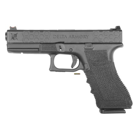 Pistola A Gas Delta Armory P17 mod P03 Black Pistola A Gas Delta Armory P17 mod P03 Black