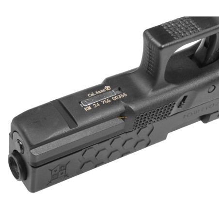 Pistola A Gas Delta Armory P17 mod P03 Black Pistola A Gas Delta Armory P17 mod P03 Black