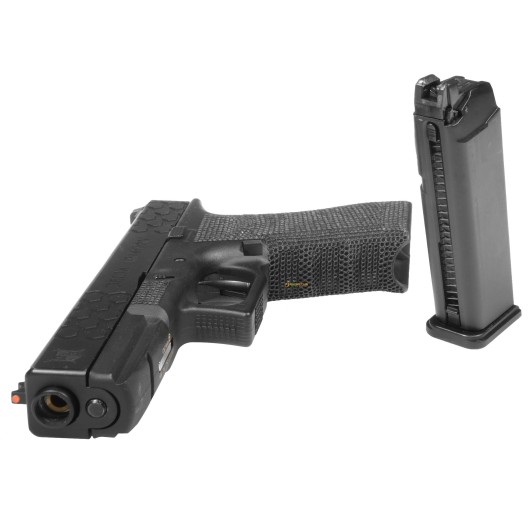 Gas Blowback Pistol Delta Armory P17 mod P03 Black