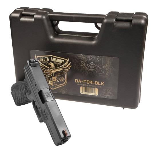 Gas Blowback Pistol Delta Armory P17 mod P04 Black