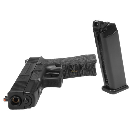 Pistola A Gas Delta Armory P17 mod P04 Black Pistola A Gas Delta Armory P17 mod P04 Black