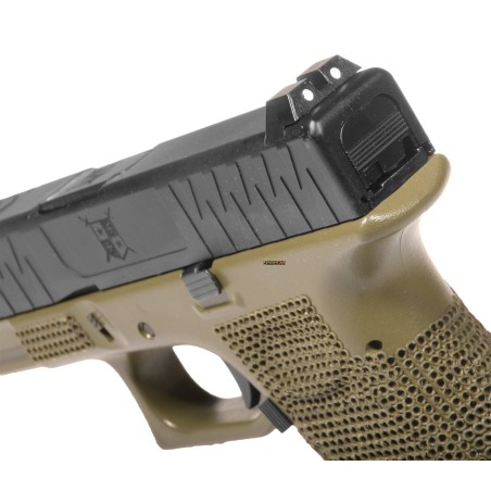 Gas Blowback Pistol Delta Armory P17 mod P05 Olive