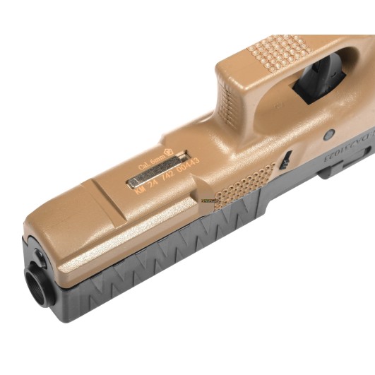 Pistola A Gas Delta Armory P17 mod P05 Tan