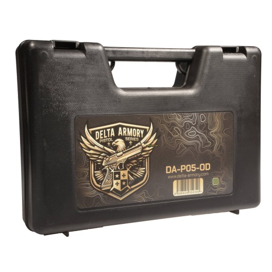 Gas Blowback Pistol Delta Armory P17 mod P05 Tan