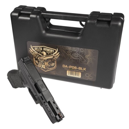 Gas Blowback Pistol Delta Armory P17 mod P06 Black
