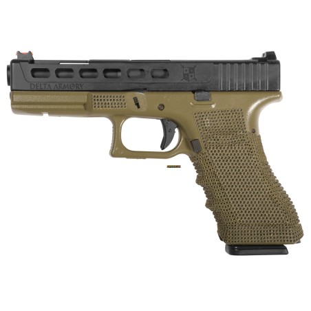 Gas Blowback Pistol Delta Armory P17 mod P06 Olive