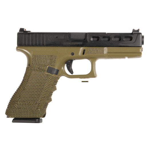 Gas Blowback Pistol Delta Armory P17 mod P06 Olive