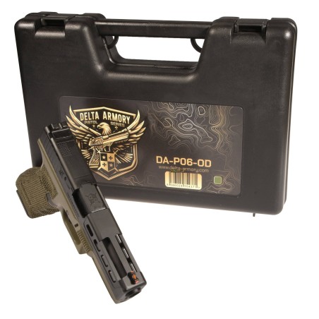 Gas Blowback Pistol Delta Armory P17 mod P06 Olive