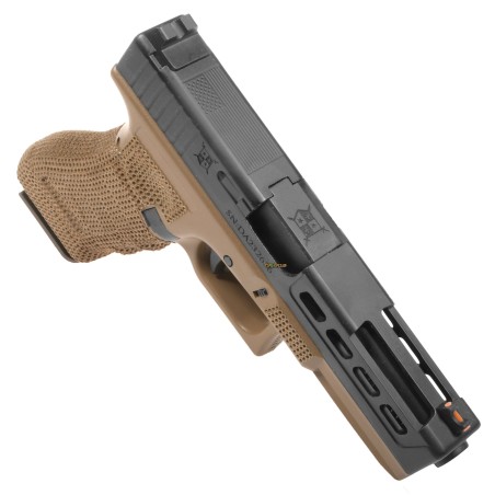 Gas Blowback Pistol Delta Armory P17 mod P06 Tan