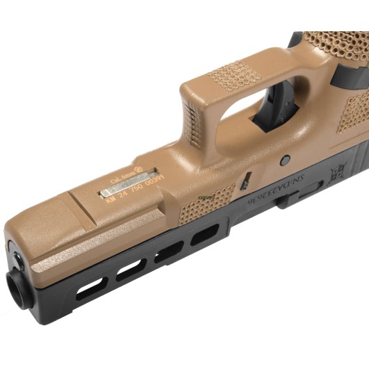 Gas Blowback Pistol Delta Armory P17 mod P06 Tan
