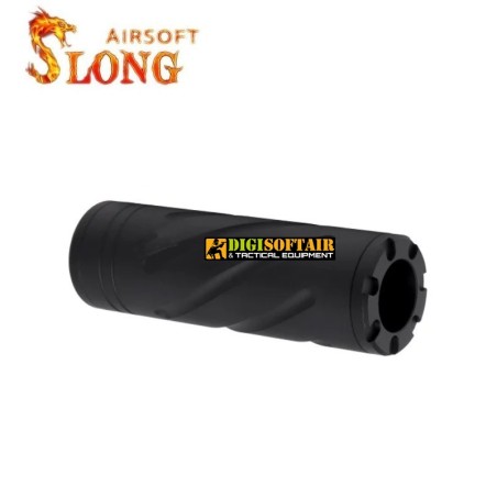 Slong Airsoft Silencier 14mm CCW Type C - 110mm