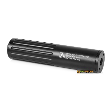 Silenziatore CNC VIPER 180x40 mm con Prolunga per Canna 