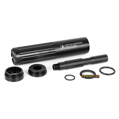 CNC VIPER Suppressor 180x40 mm with Barrel Extension 