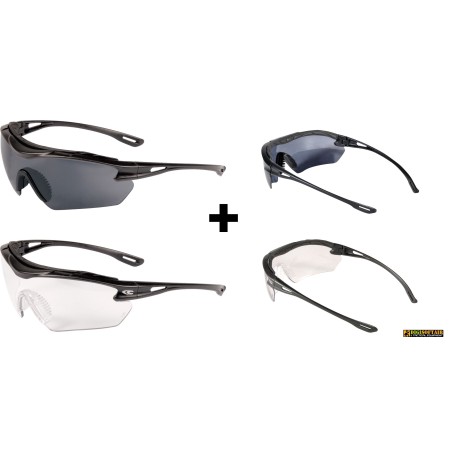 Buy Cofra Gunner Set 2 Certified ballistic goggles