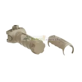 Pressure Switch Compartment Grip KHAKI CAA Tactical impugnatura ergonomica anteriore 2