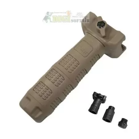 IVG TAN INTERCHANGEABLE VERTICAL GRIP IMI DEFENSE