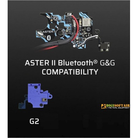 ASTER II Bluetooth EXPERT for G&G G2 Gearbox + Adjustable Quantum Trigger 2 [AEG & HPA]
