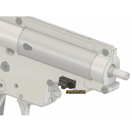 Retroarms CNC Lateral adjustment of gearbox alignment