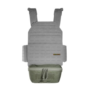 Tasmanian Tiger Plate Carrier Pouch VL Additional front pouch Olive 8817 2
