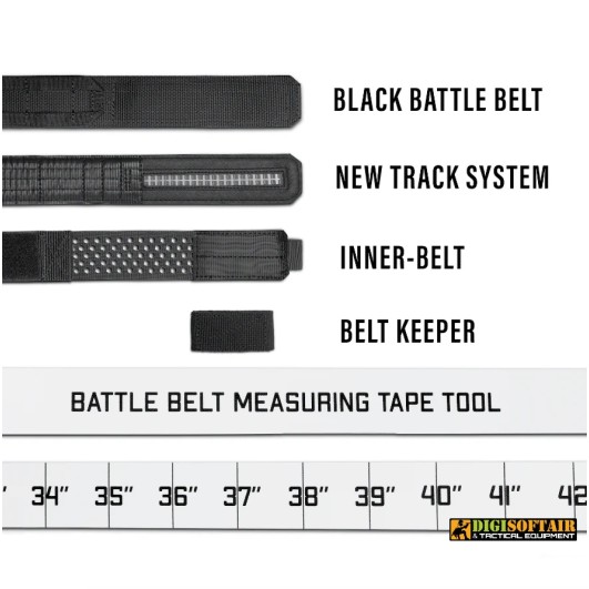 Kore Essentials B1 buckle Multicam Black Molle Battle Belt