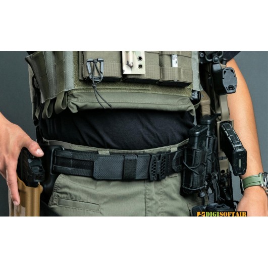 Kore Essentials B1 buckle Black Molle Battle Belt