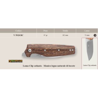 Viper Dan 1 Wood, with bocote wood handle 2