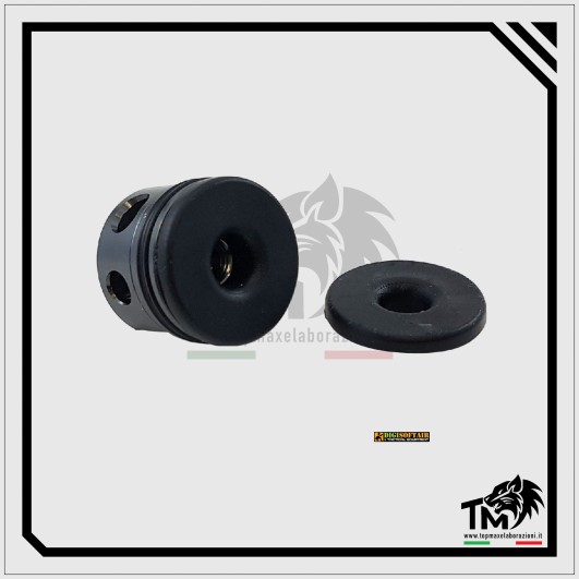 Top Max Cylinder head in ERGAL V2 with Black Pad and high stop TCMMV2B-NV