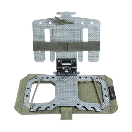 Olive Foldable Phone Plate Smartphone Holder, Tasmanian Tiger TT8837