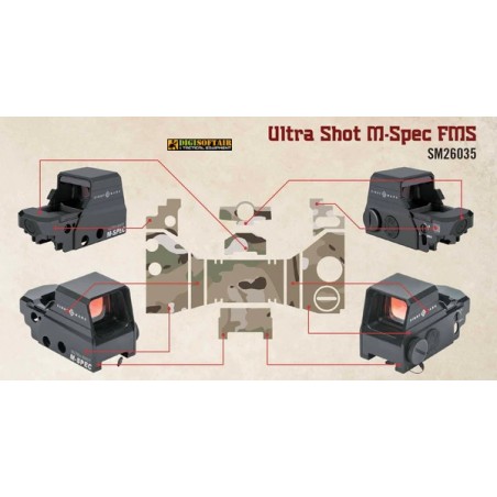 Sightmark Skin per Ultra Shot M-Spec Reflex Sight SM19053