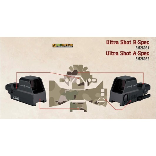 Sightmark Skin per Ultra Shot R-Spec Reflex Sight SM19053