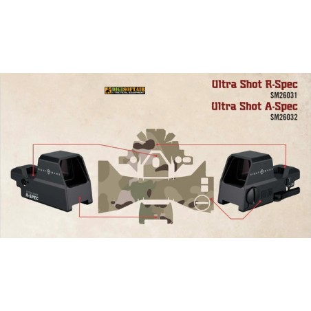 Sightmark Skin per Ultra Shot R-Spec Reflex Sight SM19053