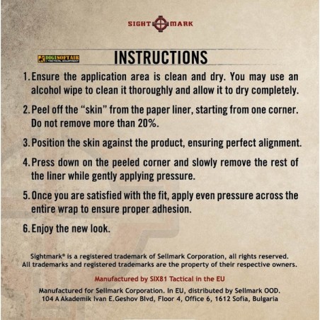 Sightmark Skin for Ultra Shot R-Spec Reflex Sight SM19053