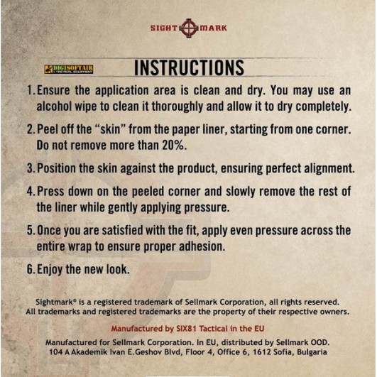 Sightmark Skin For Magnifier T-5 SM19056