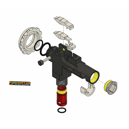 CNC Hop Up Chamber AR15 M4 PRO RetroArms 9426