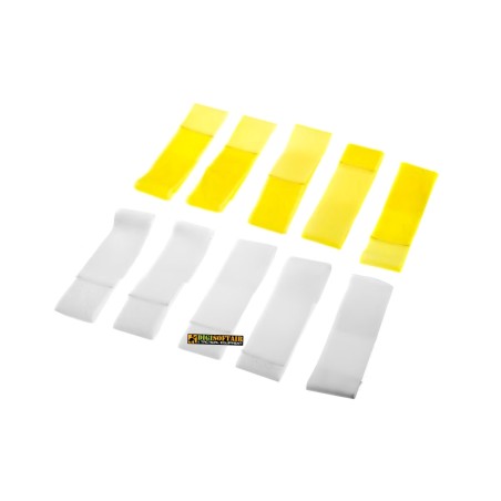 Team Patch Set Yellow / White Invader gear