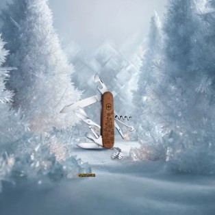 Victorinox Climber Wood Winter Magic — Limited Edition 2025