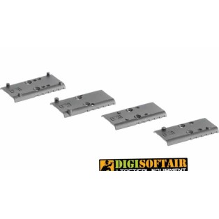  Glock Mos Set softair 4 Piastre per montaggio micro dot