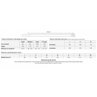 Vendita online Vega holster Cinturone H 5 cm in cordura VERDE 2V58 2