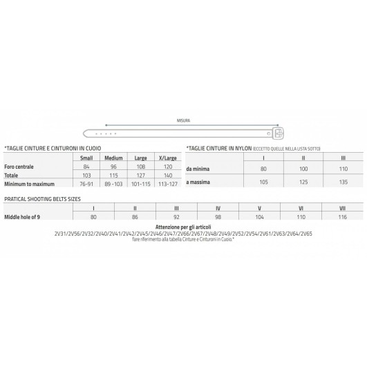 Vendita online Vega holster Cinturone H 5 cm in cordura VERDE 2V58