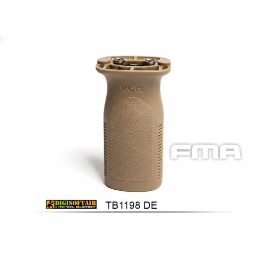 FMA FVG GRIP FOR KeyMod — Impugnatura verticale Desert in Nylon per Softair
