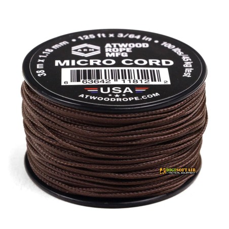 Vendita online Atwood Rope MFG Micro Cord 38m Brown