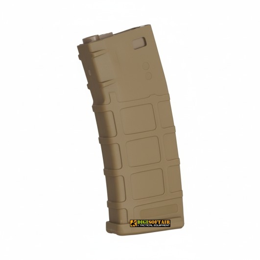 E&C Caricatore maggiorato 300 pallini — M4 / AR-15 Nylon Desert