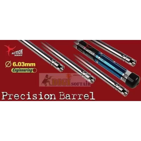 ACTION ARMY canna di precisione 290mm 6,03mm