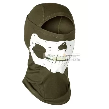 Balaclava OD Death Head invader gear Balaclava OD Death Head invader gear