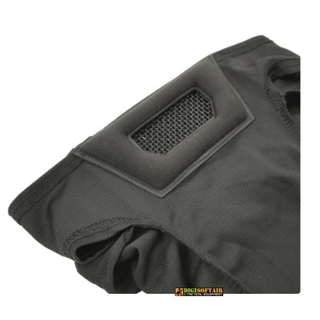 Airsoft Mask Full Face Warrior Black, Cygnus Armory