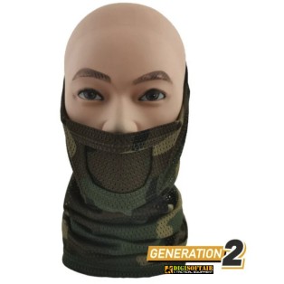 Maschera Face Warrior Wood, Cygnus Armory